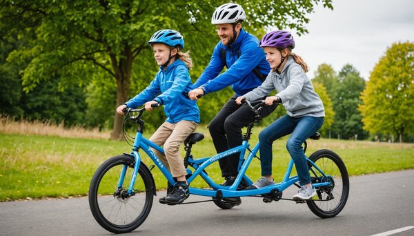 Adapter le vélo tandem pour les enfants